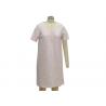 China Natural 100 Cotton Short Sleeve Nightgown , V Neck Night Dress For Womens factory