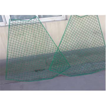 Quality Diamond Hole Helideck Safety Net Warship Platform Fence 316 Stainless Steel Wire for sale