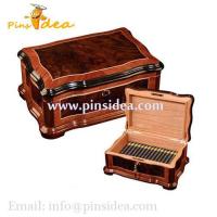 China Cigar Humidor Case, Front Mounted Hygrometer, Wholesale Factory Price factory
