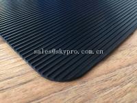 China Durable Black Rubber Backed Floor Mats Fire Resistant Insulation For Truck factory