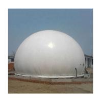 Quality Double Membrane Biogas Holder With Anti Corrossion Special PES PVC PDFE Material for sale