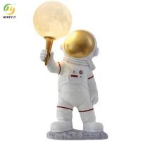 China Resin + hardware H370 Children'S Room Moon Astronaut Rechargeable Sunset Bedside Lamp factory