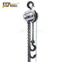 China 0.5 Ton Chain Hoist Block Light - Weight Steel Body Zn - Plating Hand Chain Hoist factory