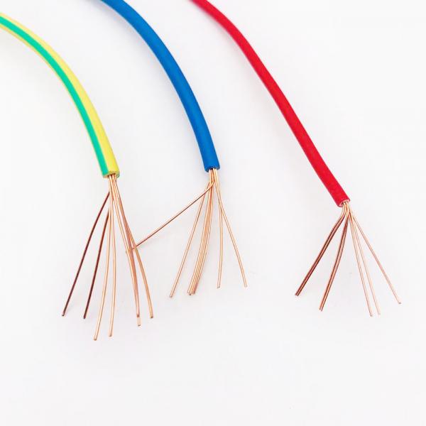 Quality Oxygen Free Copper Single Core PVC Insulated Wire 4mm2 for sale