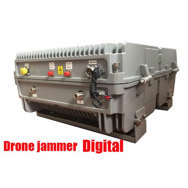 Quality 25km Super Long Range Drone Jammers System GPS GLONASS Waterproof Long Lifespan for sale