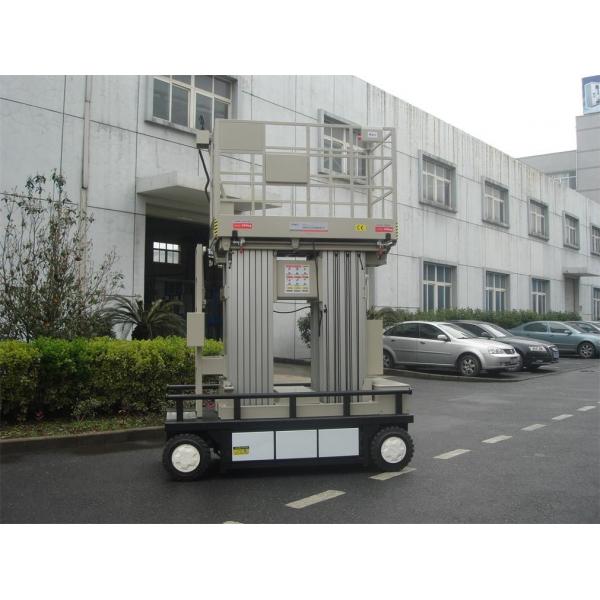 Quality 8m Self Propelled Hydraulic Aluminum Work Platform 400kg Loading For Two Men for sale