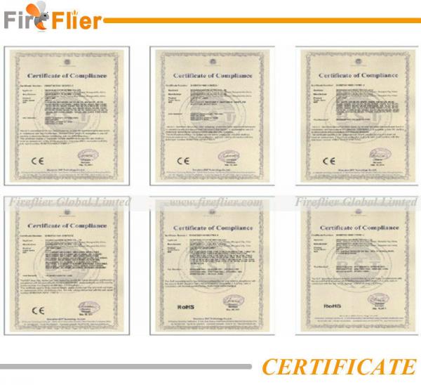 FIREFLIER Certificate