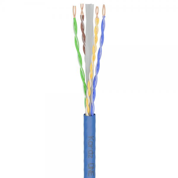Quality CCA Indoor Wiring Unshielded CAT6 Lan Cable 305m Bare Copper Wire for sale