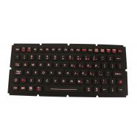 Quality IP67 Dynamic Sealed Silicone Industrial Keyboard For Ruggedized Computer / for sale