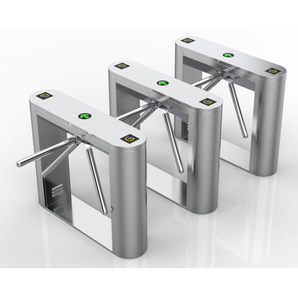 Quality Ticket Checking Tripod Turnstile Gate Entrance 30-40 People/Min RS232 Interface for sale