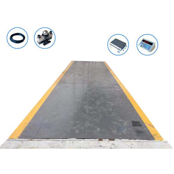 Quality LED 22M Truck Scale Weighbridge Electronic Carbon Steel for sale