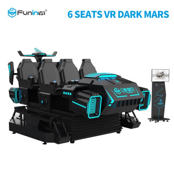 Quality 35m2 6 Players 9D VR Shooting Cinema For  Middle Age And Family for sale