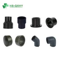 China 20mm to 355mm Black Oxide PE100 PE80 Water Pipe Anchor HDPE Fittings for Butt Fusion factory