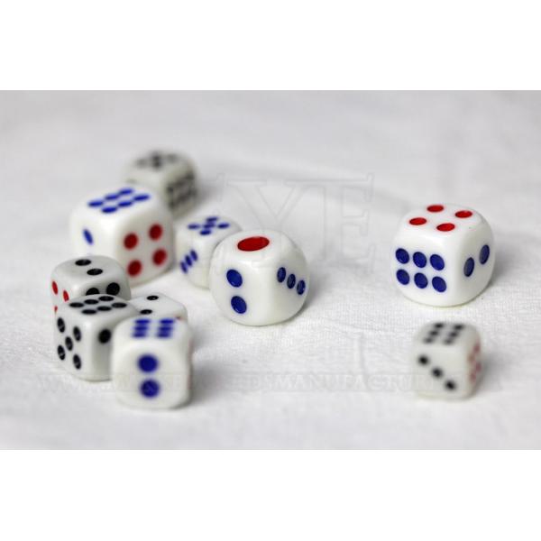 Quality Plastic Omnipotent Dice Cheating Device with Mercury , Casino Craps Dice for sale