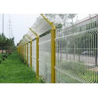 China Factory price galvanized steel welded bending fence 3D curved metal welded wire mesh factory