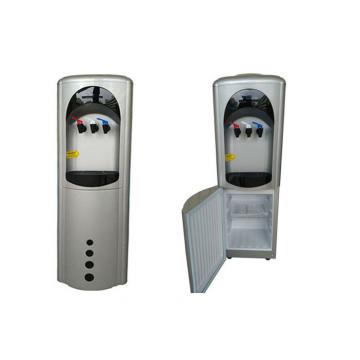 Quality Free Standing 3 Tap Drinking Water Dispenser With Fridge Environmental Friendly, for sale