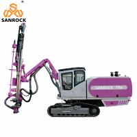 China Top Hammer Drill Rig hydraulic rotary 168KW diesel mining borehole drilling equipment factory