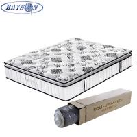 China Vacuum Roll Up Pocket Spring Mattress Home Hotel Furniture factory