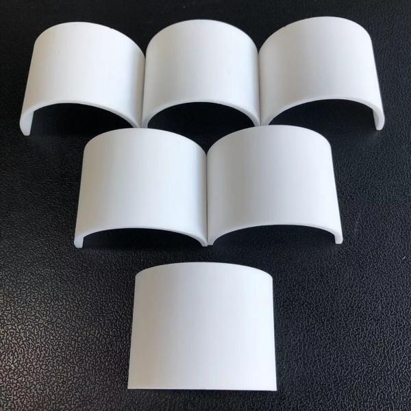 Quality Curved 1500C 95 Alumina Ceramic Alumina Ceramic Substrate For Insulation Heat Resistance for sale
