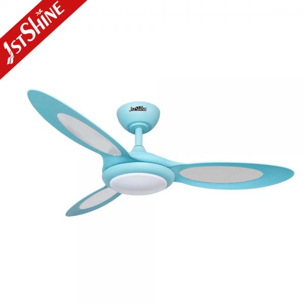 Quality 44 Inch 3 ABS Blades Dimmable LED Ceiling Fan 230V For Bedroom for sale