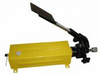 China Steel Hydraulic Cylinder Jack Hand Pump , Small Manual Hydraulic Pump With Reservoir factory