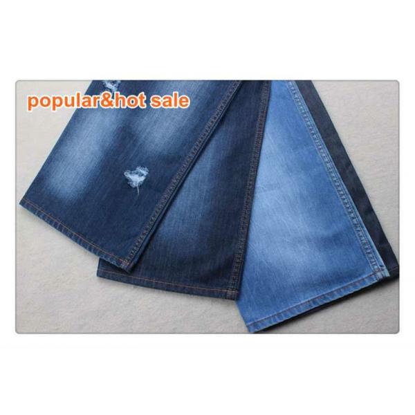 Quality Apparel Jeans Indigo Blue Stiff Hand 100 Cotton Denim Fabric Jean Material 12 Oz for sale