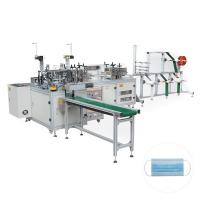 China Automatic 3 Layers Flat Non Woven Mask Making Machine factory