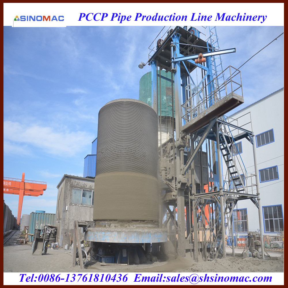 China PCCP Pipe Making Machine Production Line/PCCP Pipe Production Plant for sale