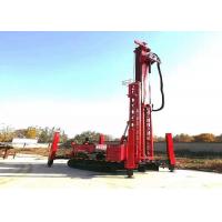 Quality 800 Meter Water Borehole Drilling Rig Machine With Compressor for sale