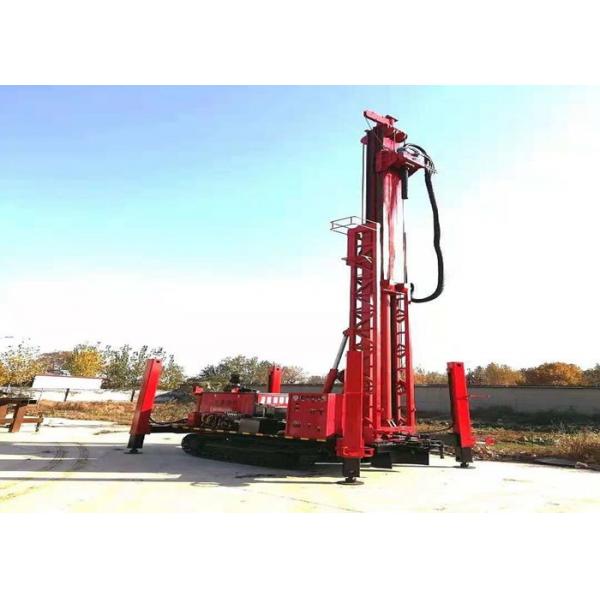 Quality 800 Meter Water Borehole Drilling Rig Machine With Compressor for sale