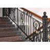 China Spiral Staircase Cast Iron Banister Rails Erosion Resistance Light Weight factory
