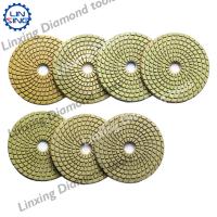 China Flexible Diamond Polishing Pads for Marble Pad Type Buffing Pads Customization Obm factory