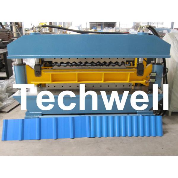 Quality Chain Transmission Double Layer Roll Forming Machines For Corrugated Sheets for sale