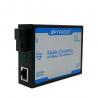 China Durable 100 BASE -T Fiber Media Converter Single Mode Supporting 1552 Bytes Packet factory