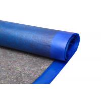 China Felt 4mm Foam Underlay Overlap Blue Underlay For Laminate Flooring for sale