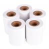 China Plastic Core Thermal Receipt Printer Paper Rolls Opaqueness Delicate Surface factory