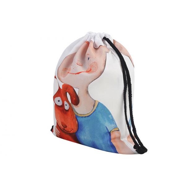 Quality Kids Gym Drawstring Bag Backpack Pull String Backpack For Student for sale