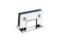 China Frame Less Shower Door Hinges Self Closing And Bidirectional Open For Office Gate factory