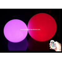 Quality Colour Changing Led Ball Light / Led Floating Glow Balls For Swimming Pool for sale