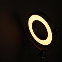 China Dual Color LED Ring Light Video LED Photography Lights Kit Metal Material for sale