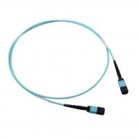 China PVC Material Fiber Optic Patch Cord MPO / MTP Male And Female 850 /1300 Wavelenth factory