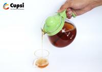 China 500ml Green Glass Coffee Server Easy Clean , Dishwasher Safe Coffee Serving Set factory