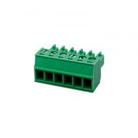 Quality 30-16AWG Screw Type Terminal Blocks , 1*10P Terminal Strip Connector CPT 3.81mm for sale