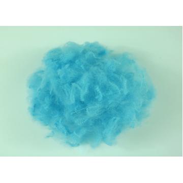 Quality 3D*38MM Recycle Cationic Polyester Fiber , Polyester Staple Fiber For Carpet for sale