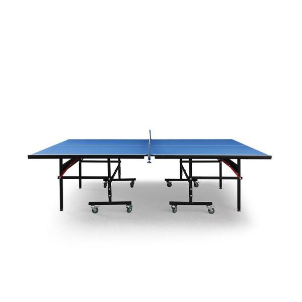 Quality Strong Construction Indoor Table Tennis Table Movable With 18mm Table Top for sale