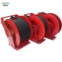 China Retractable Spring Garden Hose Reels Water Truck Hose Reel 50ft Hose Included factory