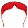 China Red Color Dental Materials Protective Eye Goggles Safety Anti-fog Glasses factory