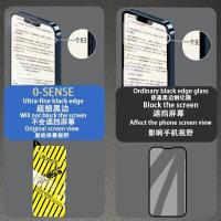 China O Sense One Minute High Aluminum Tempered Glass Screen Protector For Iphone 15 Samsung S24 A12 A54 A74 S23 factory
