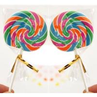 China Funny Lollipop Erasers For Kids With Multi Color factory