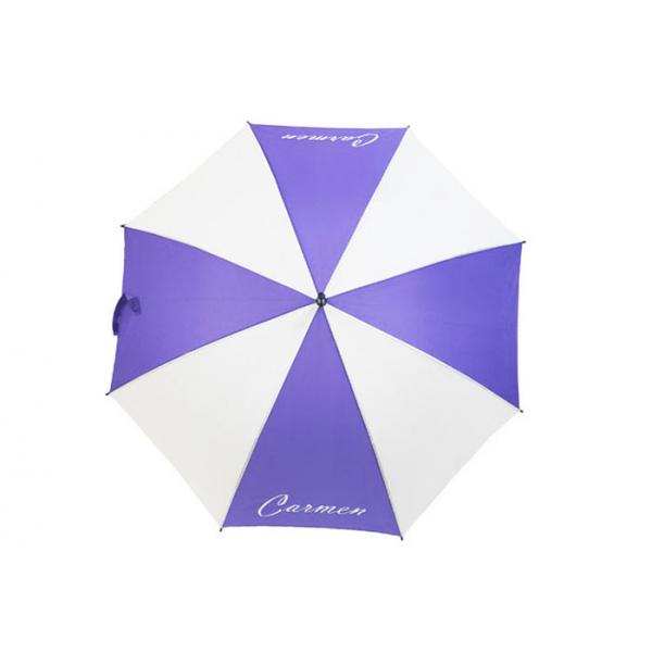 Quality 23 Inches Automatic Promotional Printed Umbrellas Cheaper Frame Silk Screen Printing Logo for sale